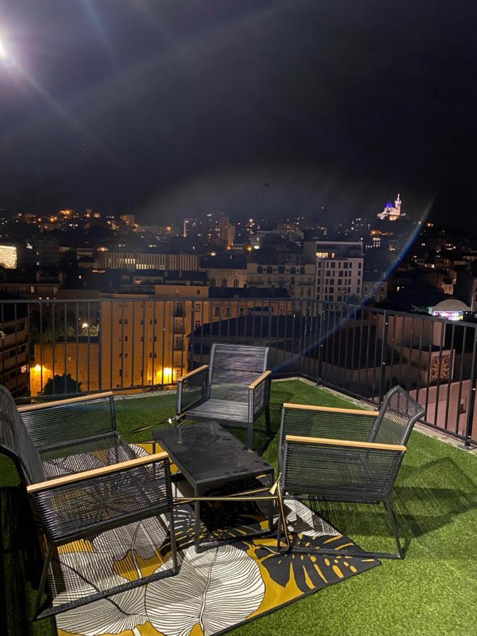 Marseille: Superbe Vue Sur Notre-Dame De La Garde Lägenhet Exteriör bild