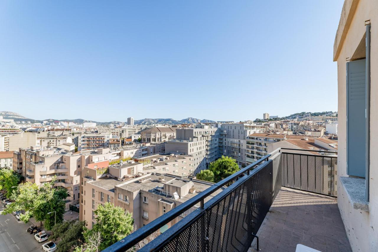 Marseille: Superbe Vue Sur Notre-Dame De La Garde Lägenhet Exteriör bild